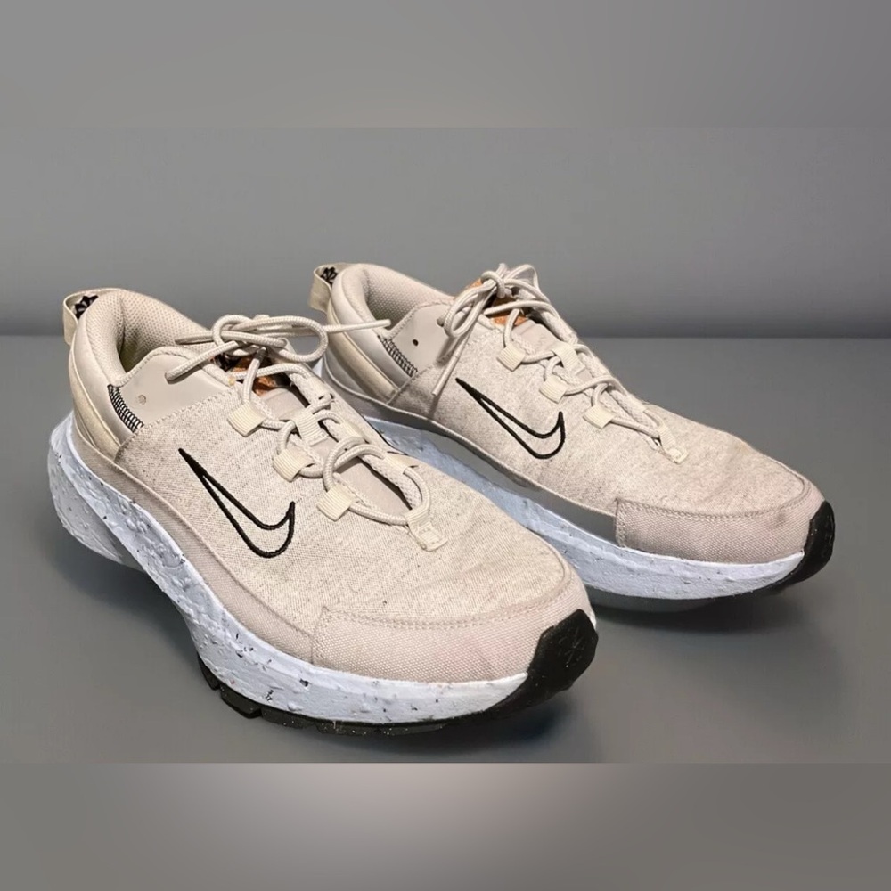 Nike DC6916-001 Crater Remixa Lace-Up Gray Fog Sneaker